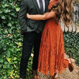 Free People midi dress